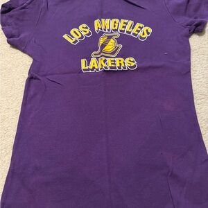 Los Angeles vintage Los Angeles Lakers kobe Bryant Purple T-Shirt ladies